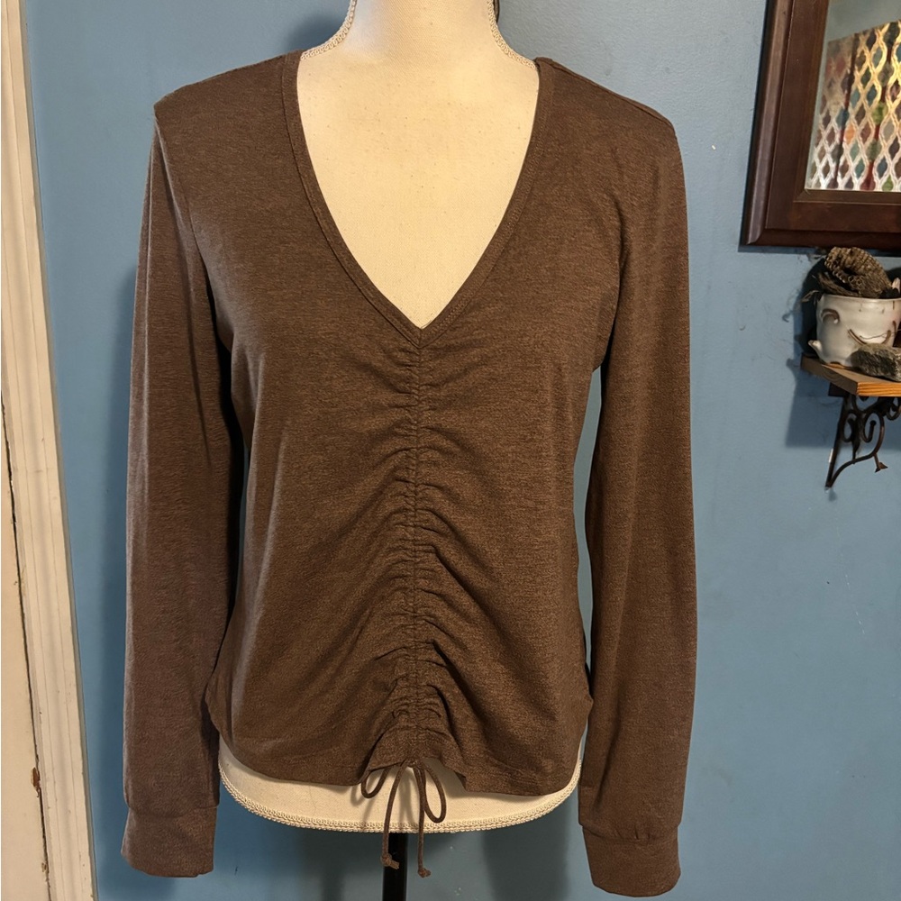 Zobha, V-Neck, Athletic Top